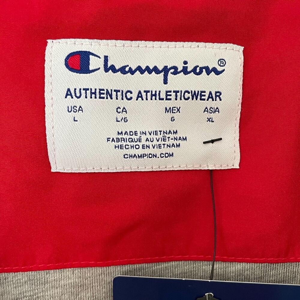 NWT Champion Mens Mackinaw Michigan Coaches Sz L - Picture 4 of 5